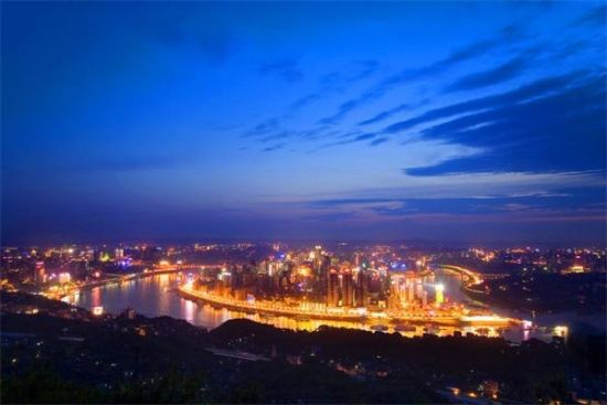 山城夜色,重庆山水之城夜生活剪影